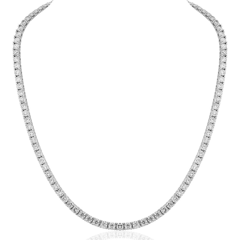 12,48 Ct. Diamond Riviera Necklace